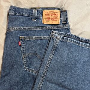Levi's 550 Relaxed Fit Men's Denim Jeans 44 x 32